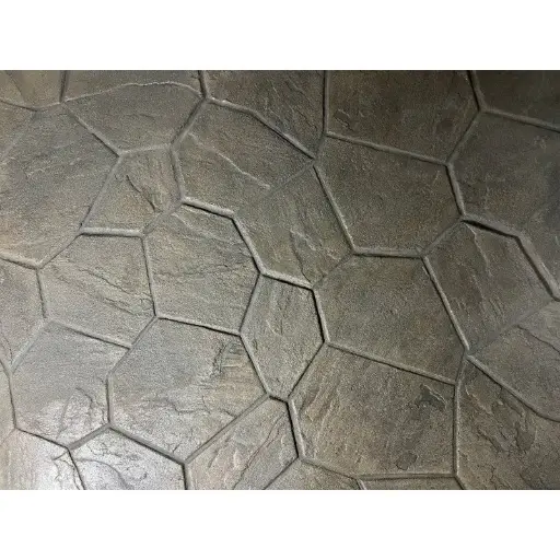 Concrete Stamp Mats SM 1901 Rigid Random Stone